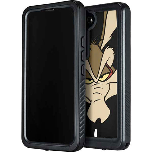 Looney Tunes Wile E. Coyote Smile Galaxy S24 Waterproof Case